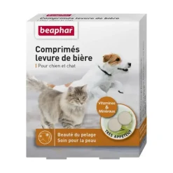 Beaphar Compléments Alimentaires Pour Chat|Compléments Alimentaires Pour Chien^Comprimés Levure de Bière Chien & Chat