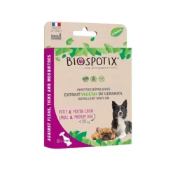 Biospotix Antiparasitaires Pour Chien^Pipettes Répulsives Chien