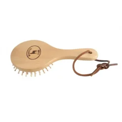 Borstiq Farm Brosses, Gants Et Éponges^Borstiq Brosse à Crins Ronde Bois de Hêtre