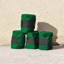 Cheval Energy - Les Equipements Bandes, Cotons^Cheval Energy Bande de Repos (set de 4) - Vert