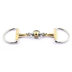 Jump'In Mors Double Brisure|Mors À Olives^Mors à Olives Double Brisure Inox avec Boule