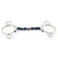 Jump'In Mors Grands Anneaux|Mors Pessoa, Mors Pelham^Mors Pessoa Blue Steel et Cuivre Double Brisure