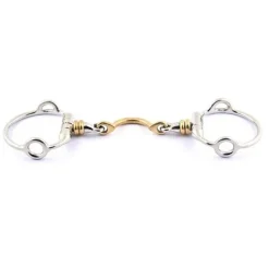 Jump'In Mors Releveurs|Mors Double Brisure^Mors Releveur à Olives à Rouleaux Double Brisure avec Passage de Langue