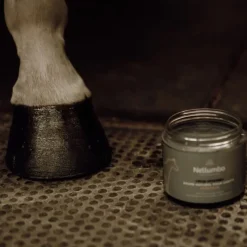 Nellumbo Graisses, Huiles Pour Sabots|Sabots Secs, Graisses, Huiles^Baume Naturel pour Sabot Noir Intense